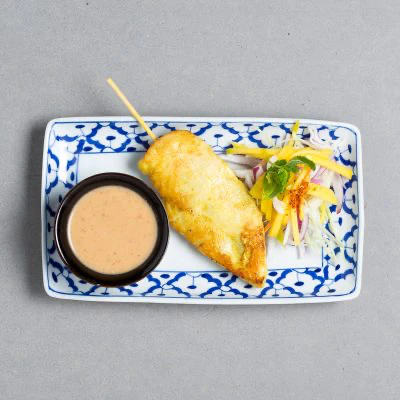 Kycklingspett & Jordnötssås